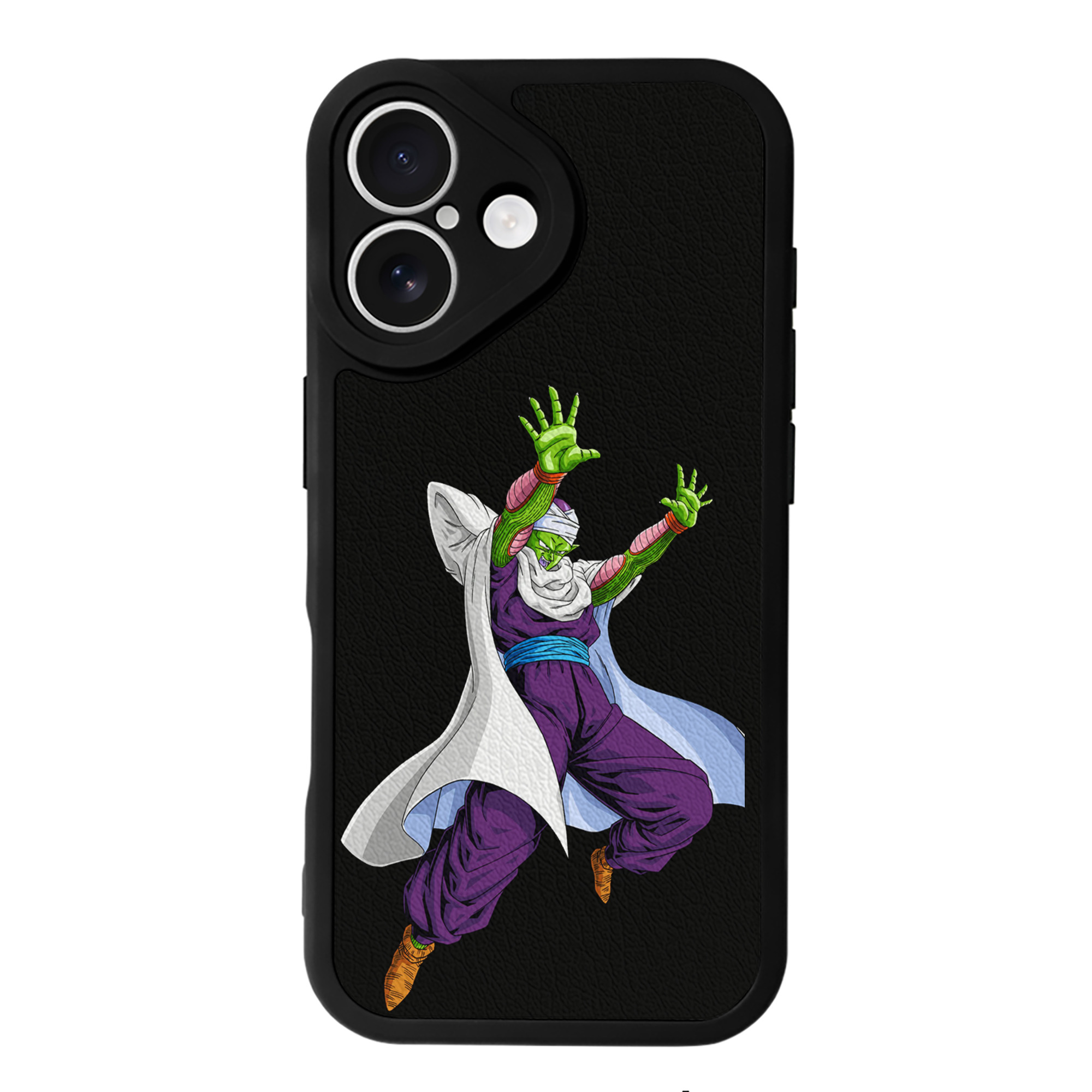 （画像用） ドラゴンボール ピッコロ DRAGON BALL Piccolo 【iPhone 16シリーズ対応】シリコンスマホケース（レザー調） 材質：シリコン